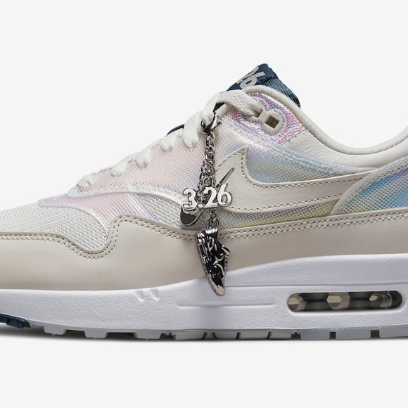 NIKE AIR MAX 1 QS PARIS LA VILLE LUMIÈRE DQ9326 100 - Picture 2 of 12